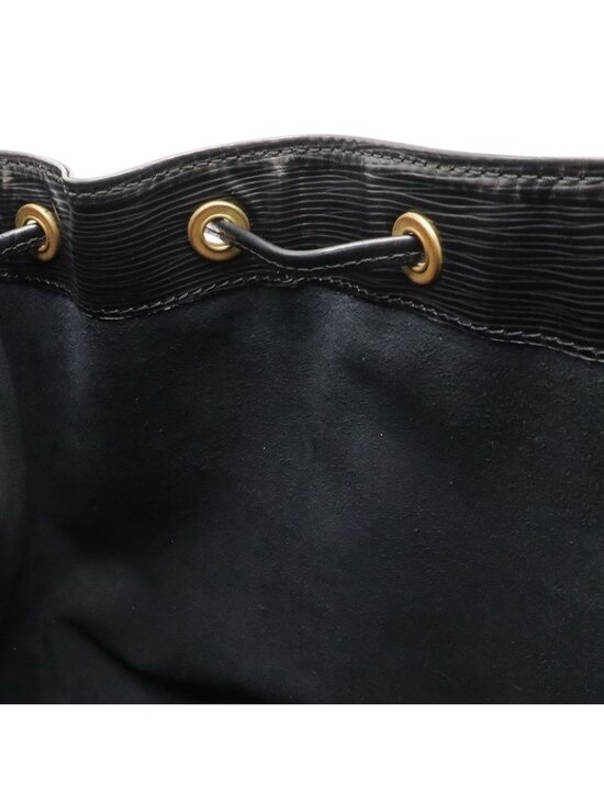 Louis Vuitton Epi Petit Noe Shoulder Bag Drawstring Noir - Picture 7 of 8